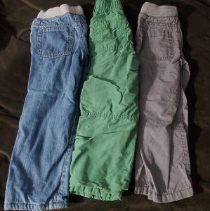 6 pairs 4T boys pants